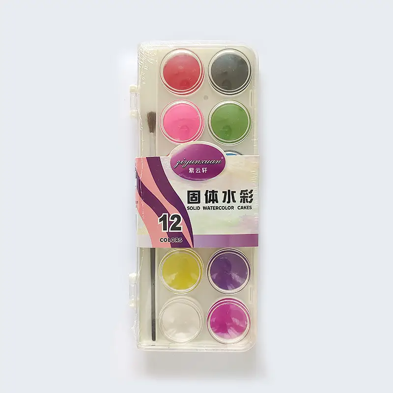 12 color white box