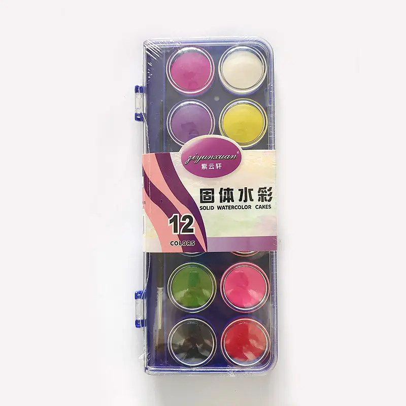 12 color blue box