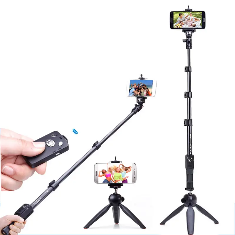 Yunteng 6063 T Aluminum Selfie Stick Remote Control - Image 3