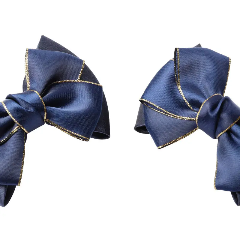 Blue Bow Hair Net for Lady's Hairnet Bag - Image 20