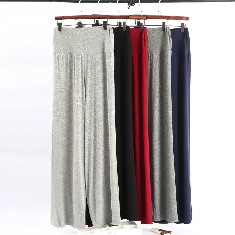 Black Wide Leg Pants for Women Spring 2020 - Image 9