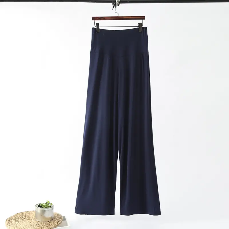 Black Wide Leg Pants for Women Spring 2020 - Image 5