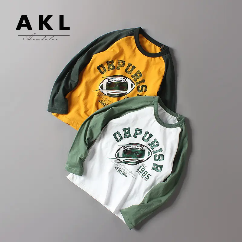 Korean Style Cotton Boys T-Shirt 2026 Spring - Image 8