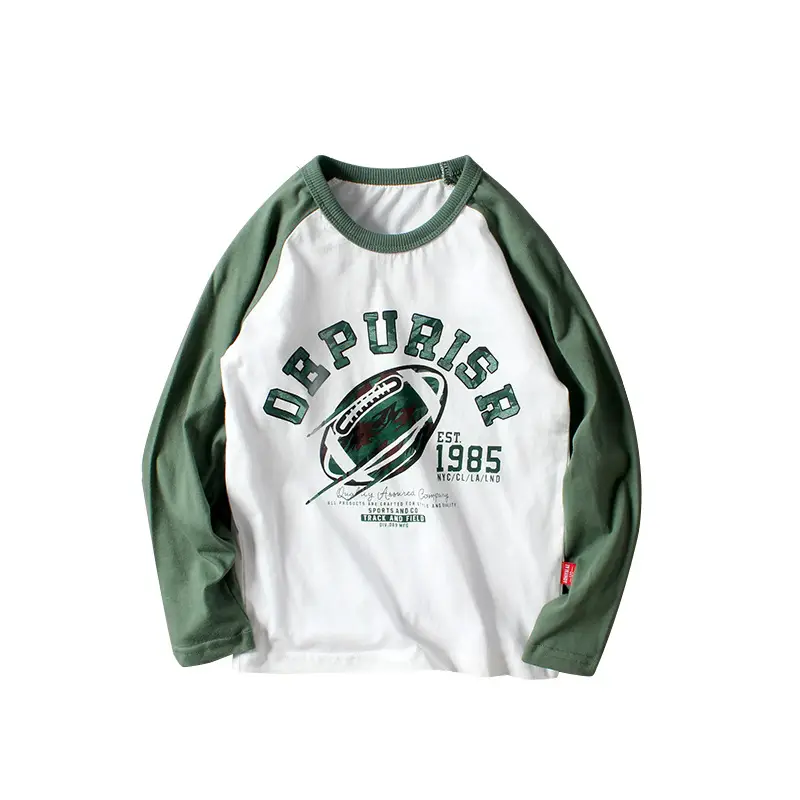 Korean Style Cotton Boys T-Shirt 2026 Spring - Image 10