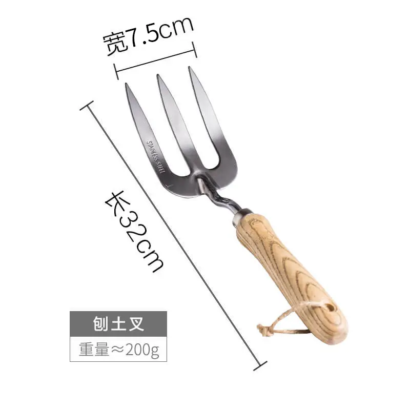 Stainless Steel Gardening Tool Set, Cross-Border Amazon Garden Planting Tools, Gardening Shovel Three-Piece Set