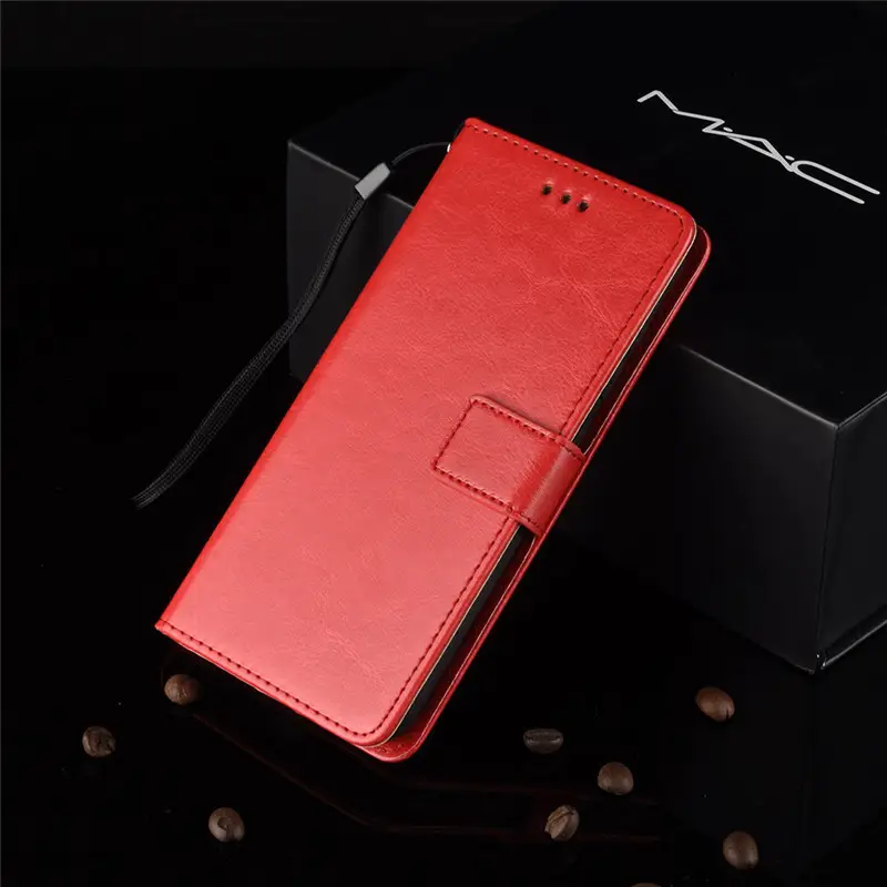 Asus Zenfone Max Pro M1 Leather Flip Phone Case - Image 4