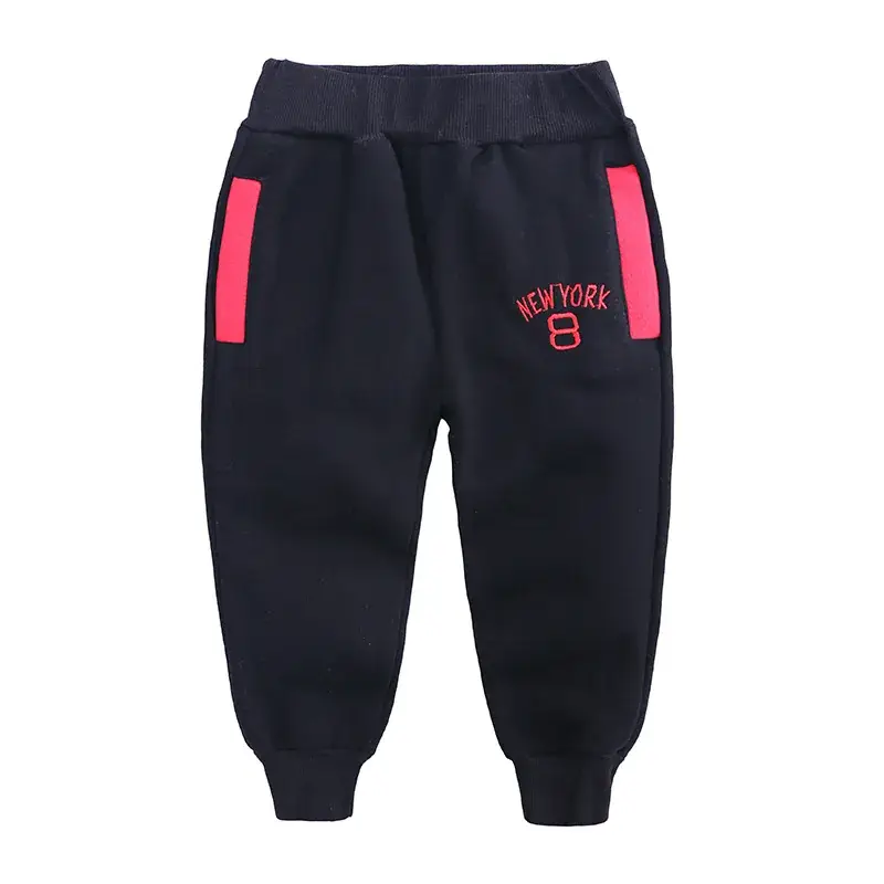 2025 Kids Fleece Sweatpants Grey Newborn Boys Girls - Image 2