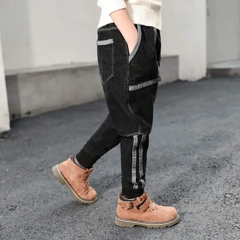 Kids Jeans 2025 Spring Loose Long Pants Korean Style - Image 5