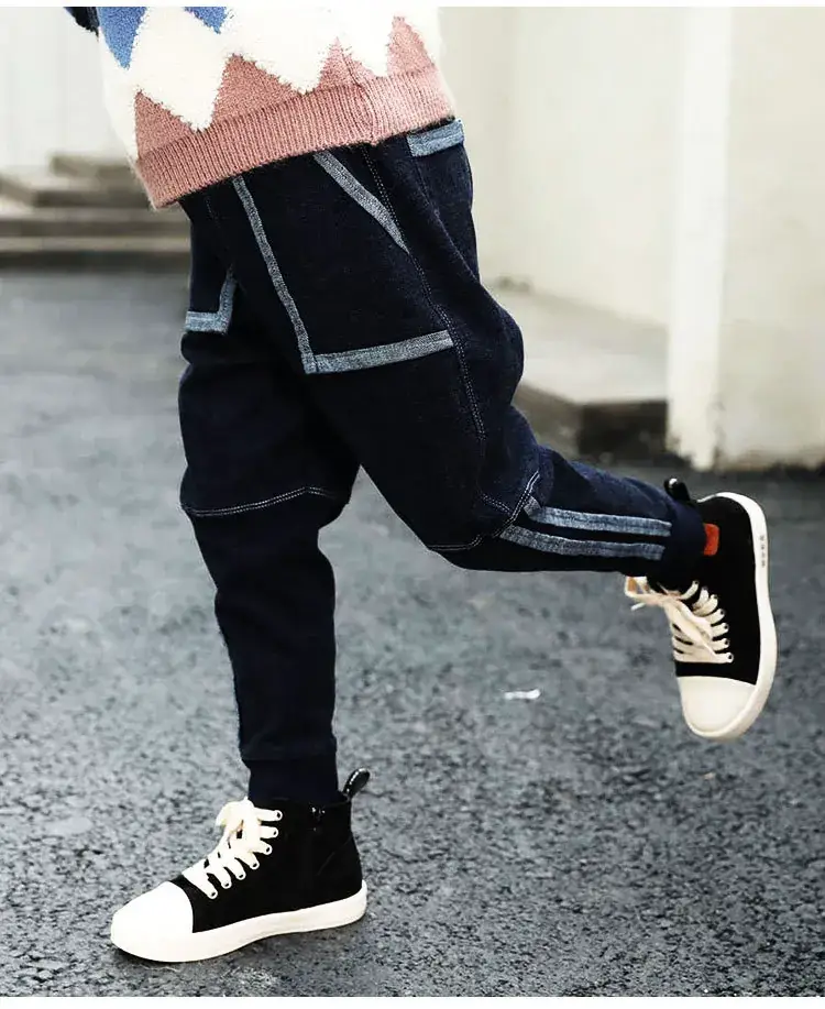 Kids Jeans 2025 Spring Loose Long Pants Korean Style - Image 2