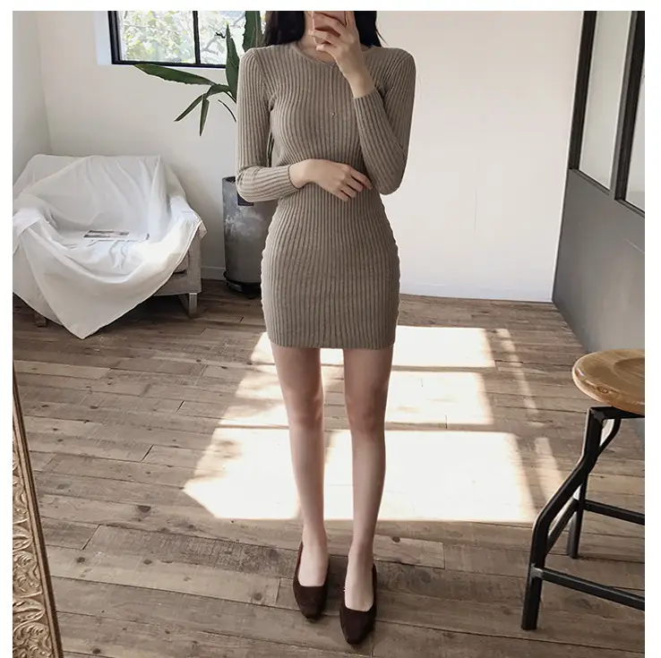 Korean Knitted Slim Fit Sweater T-Shirt Women — feature 3