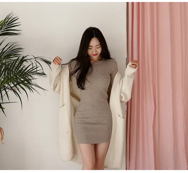 Korean Knitted Slim Fit Sweater T-Shirt Women — feature 30
