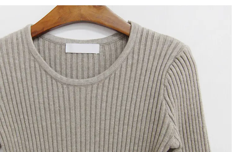Korean Knitted Slim Fit Sweater T-Shirt Women — feature 33