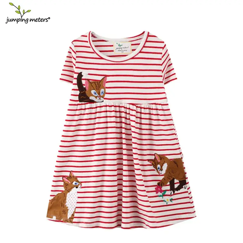 Purple Fairy Embroidered Girls Dress Summer - Image 9