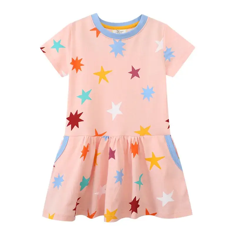 Purple Fairy Embroidered Girls Dress Summer - Image 10