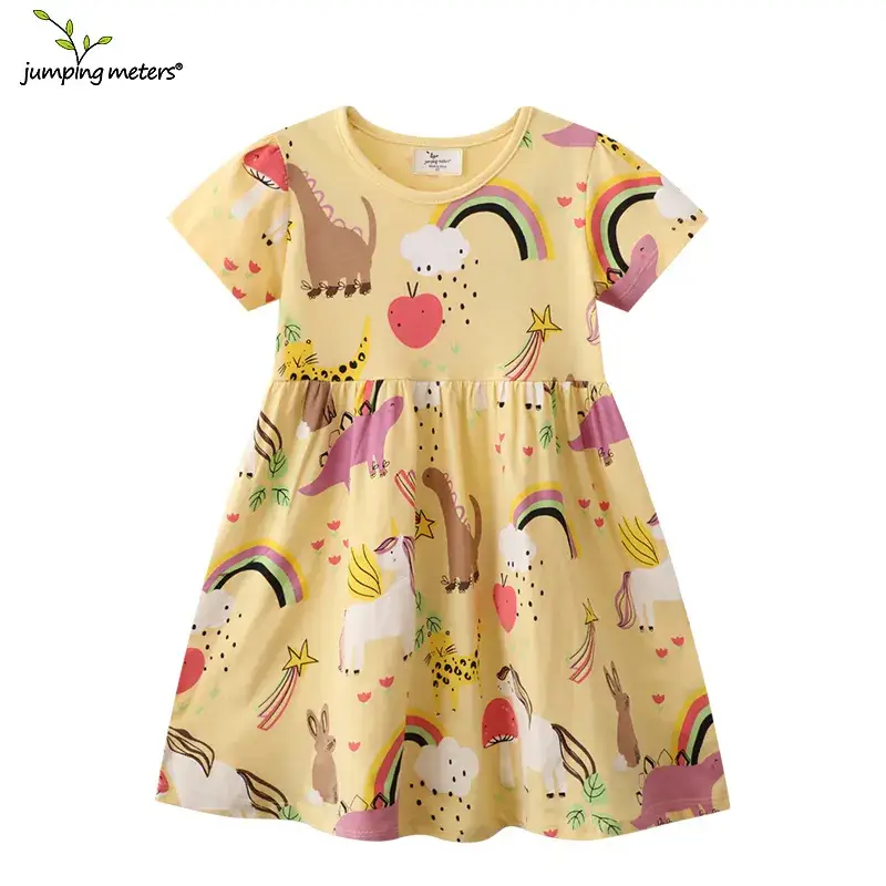 Purple Fairy Embroidered Girls Dress Summer - Image 13