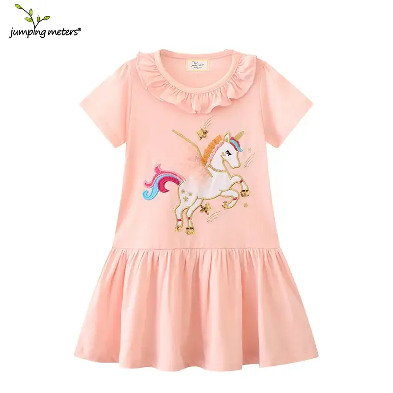 Purple Fairy Embroidered Girls Dress Summer - Image 18