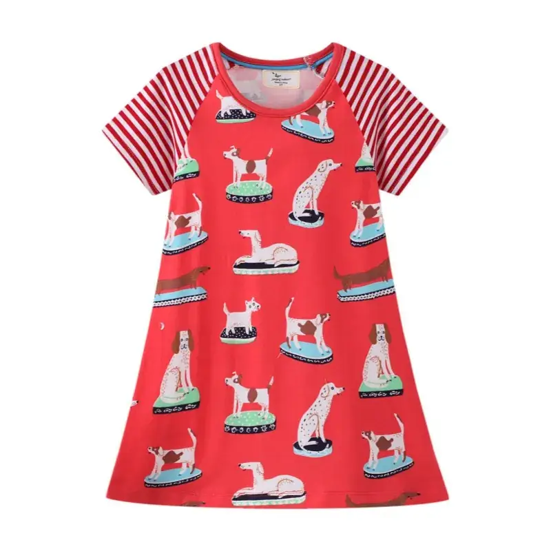 Purple Fairy Embroidered Girls Dress Summer - Image 6