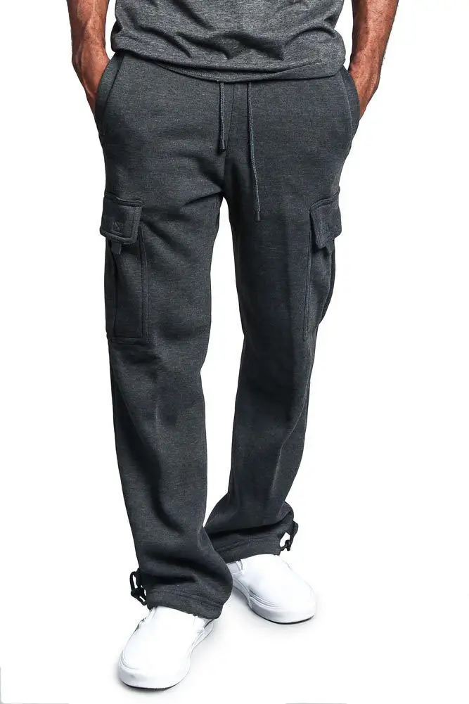 Men's Multi-Pocket Loose Straight Pants 2019 — feature 11