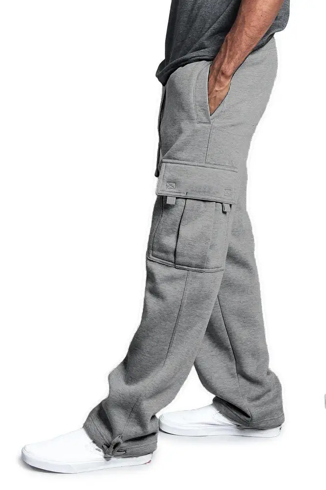 Men's Multi-Pocket Loose Straight Pants 2019 — feature 15