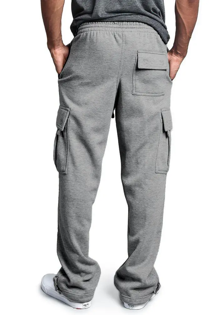 Men's Multi-Pocket Loose Straight Pants 2019 — feature 17