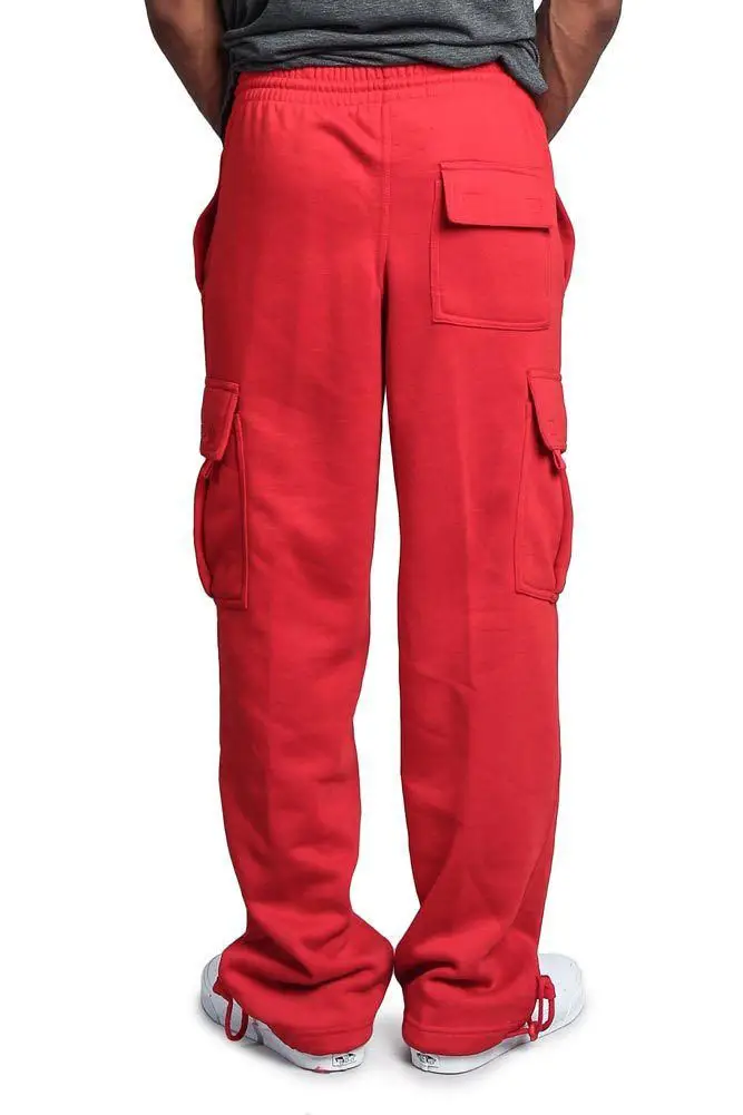 Men's Multi-Pocket Loose Straight Pants 2019 — feature 21