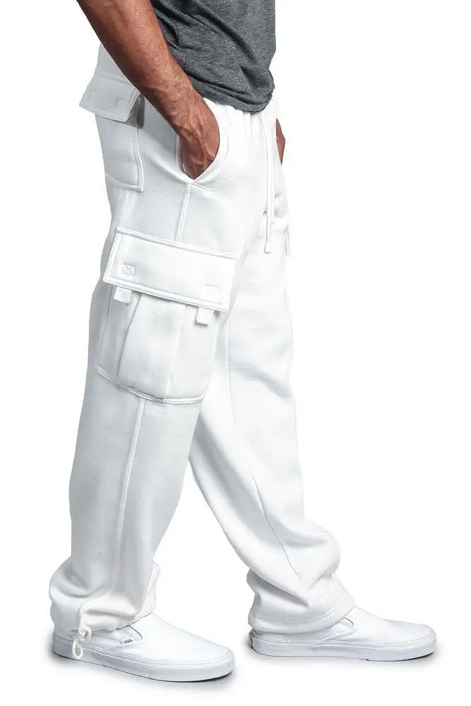 Men's Multi-Pocket Loose Straight Pants 2019 — feature 23