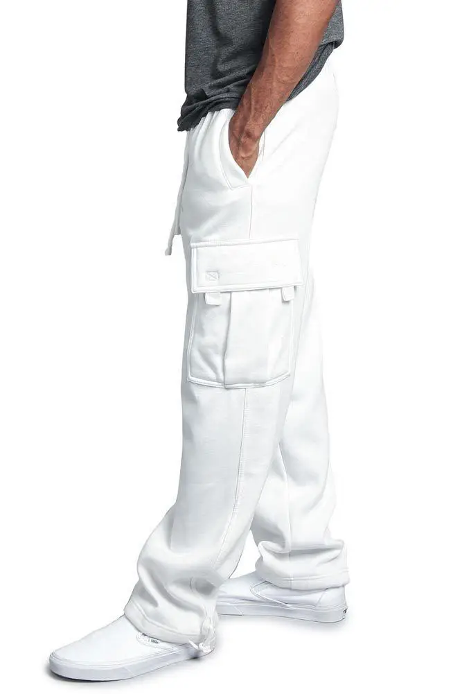 Men's Multi-Pocket Loose Straight Pants 2019 — feature 24