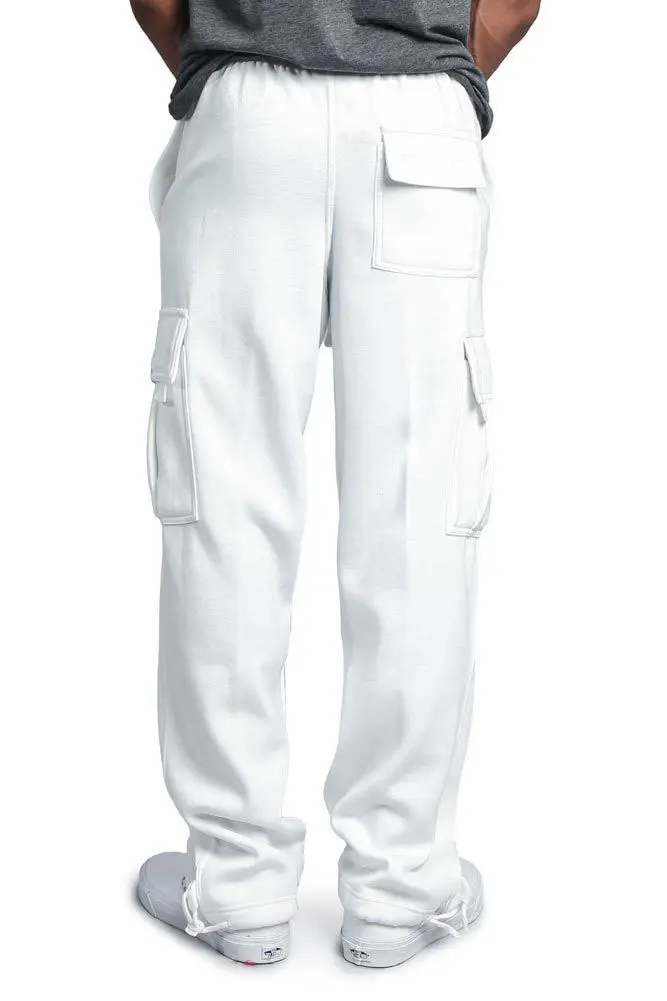 Men's Multi-Pocket Loose Straight Pants 2019 — feature 26