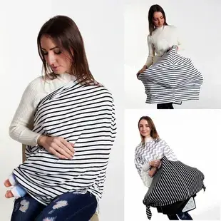 White Striped Anti-Running Baby Towel 1.5x1.5cm — feature 11