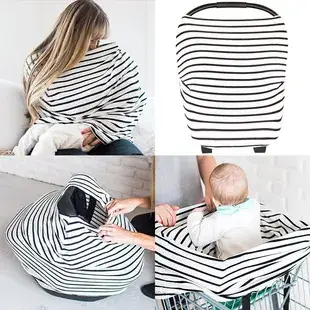 White Striped Anti-Running Baby Towel 1.5x1.5cm — feature 18