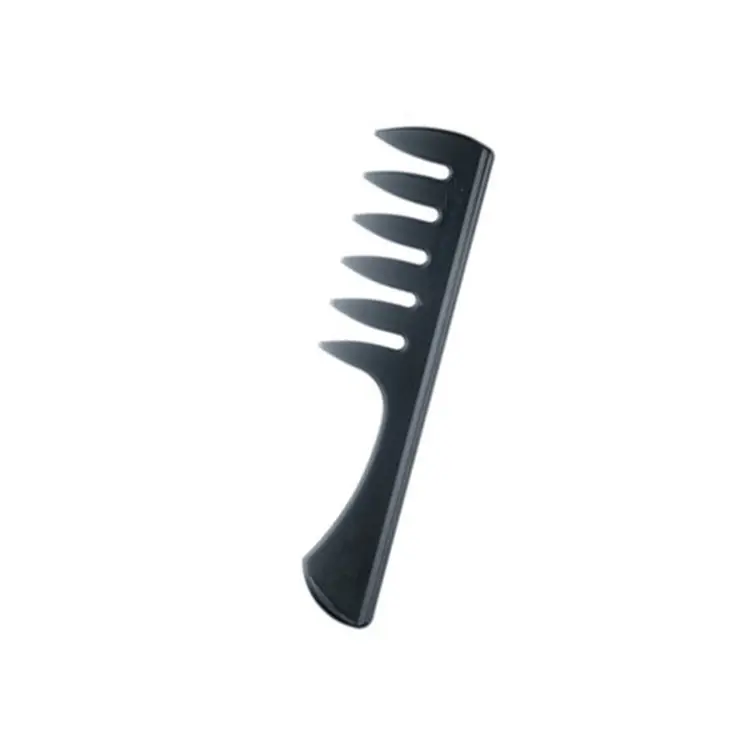 Factory Direct Retro Oil Comb Men's Big Tooth Back Texture Double-Sided Insert Wide Tooth