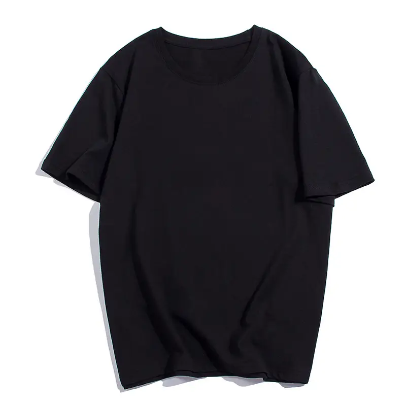 Pure Cotton Red T-Shirt for Men Women Wholesale - Image 4