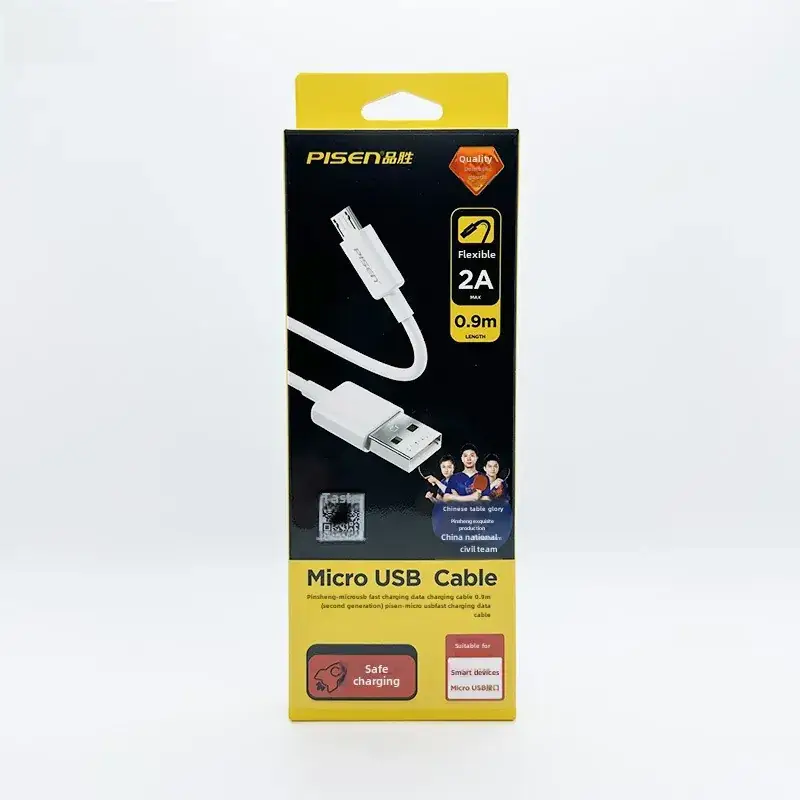 Pinsheng Micro USB Cable 1m 72A Fast Charging - Image 4
