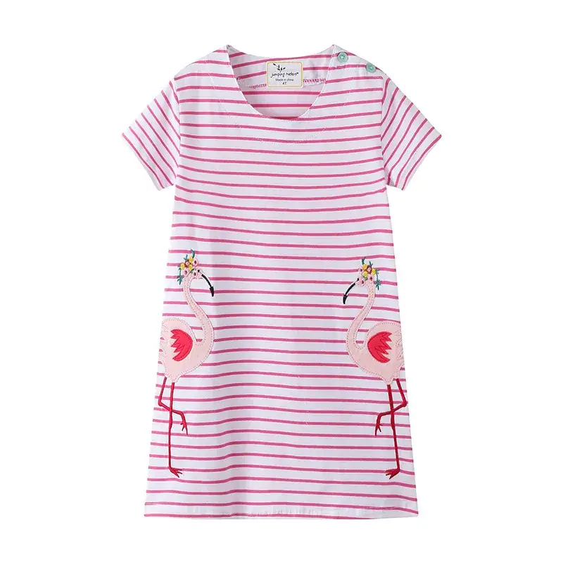 Girls Flamingo Skirt Spring Summer Western Style - Image 6