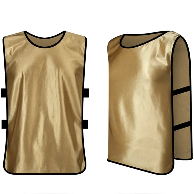 Red Anti-Slip Football Vest for Kids