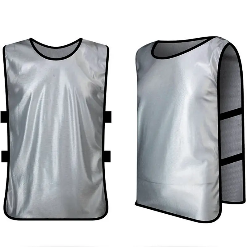 Red Anti-Slip Football Vest for Kids
