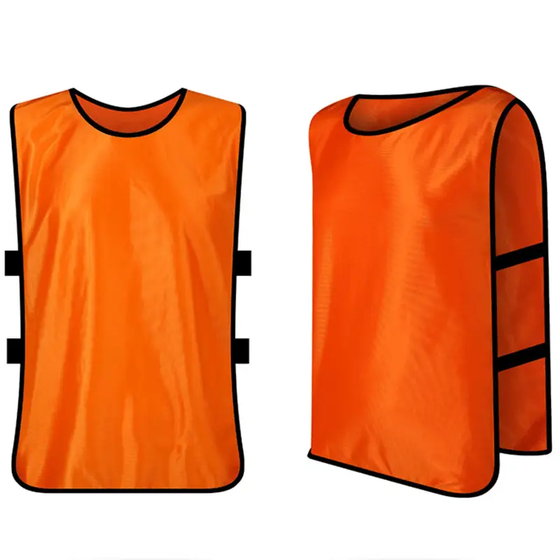 Red Anti-Slip Football Vest for Kids