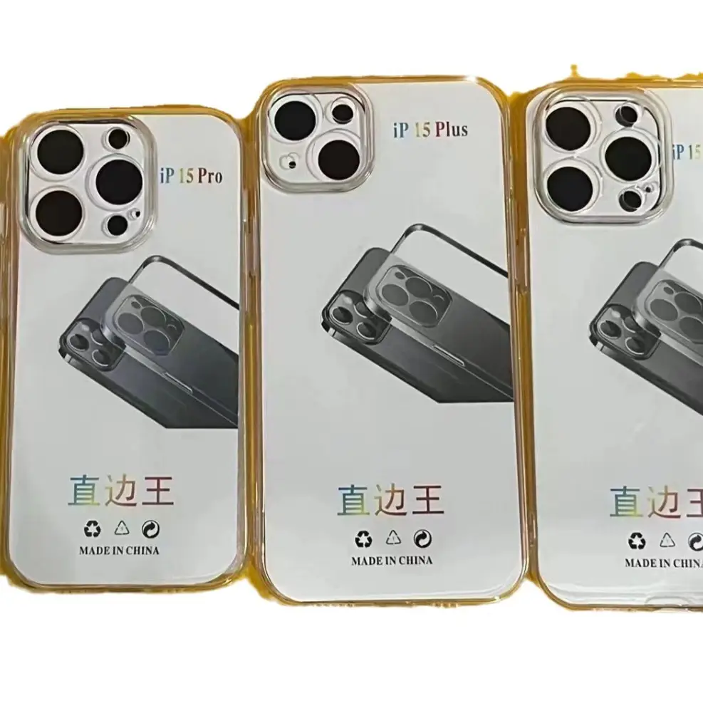 15 Pro 16 Mobile Phone Case Straight Edge King White