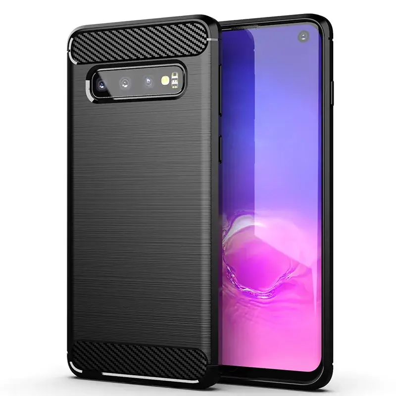 Samsung S10E Protective Case Red Silicone Drop Resistant - Image 8