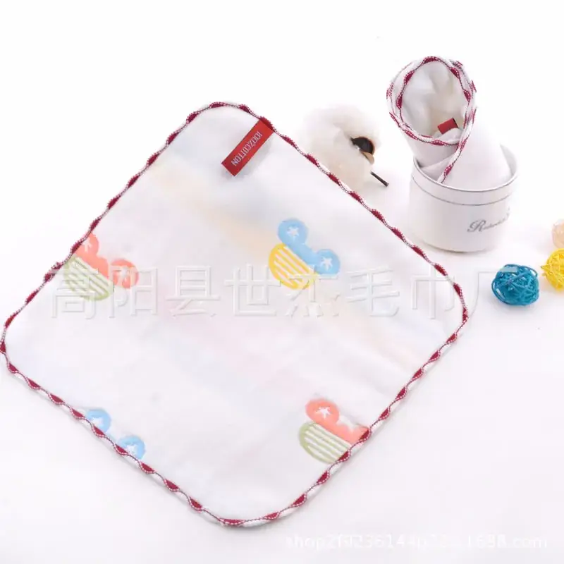 Pink Baby Face Wash Towel with Doll - Image 2