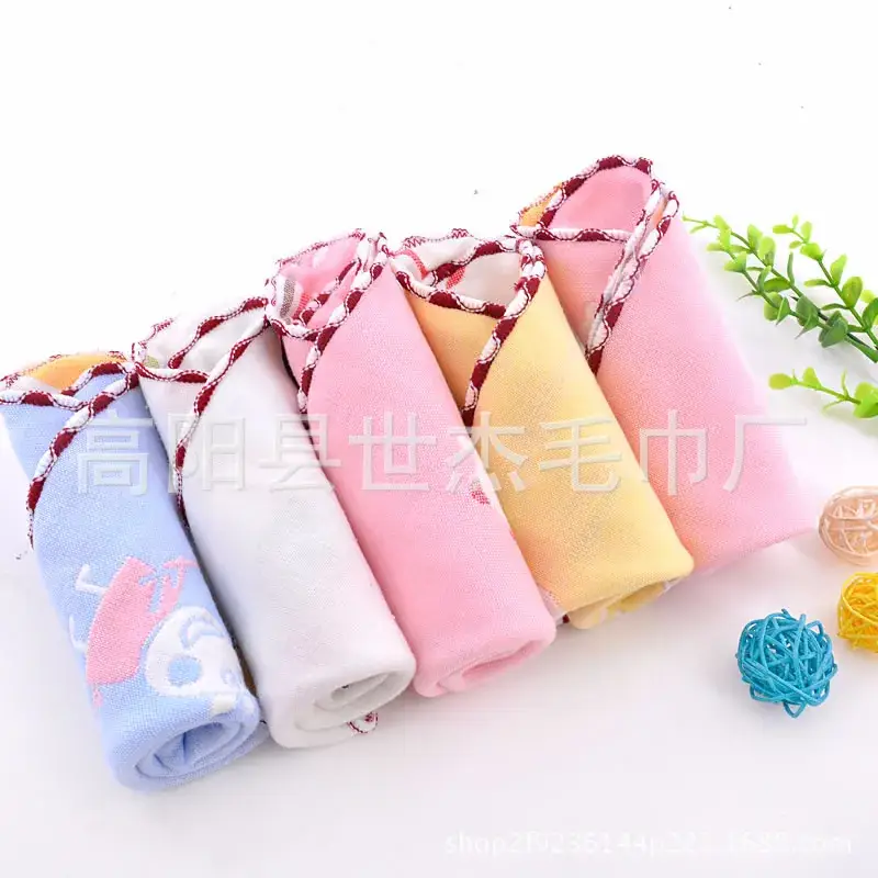 Pink Baby Face Wash Towel with Doll - Image 3