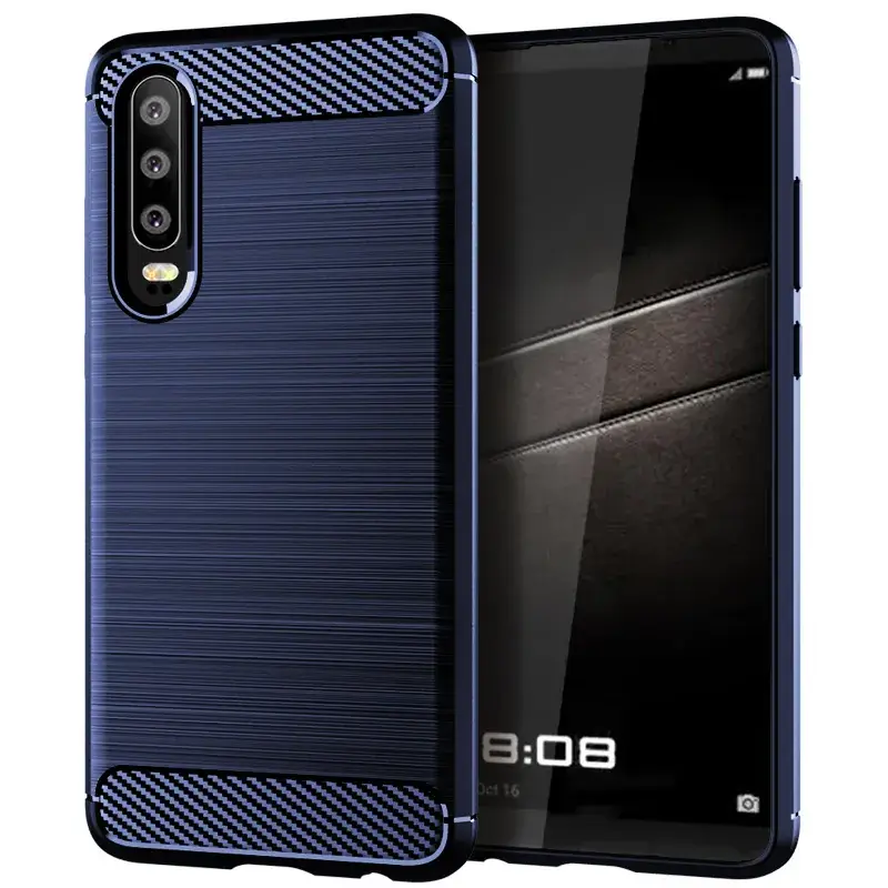 Huawei P30 Carbon Fiber Protective Case - Image 2