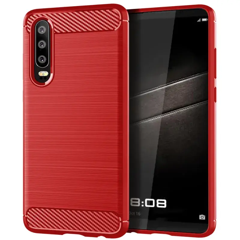 Huawei P30 Carbon Fiber Protective Case - Image 3