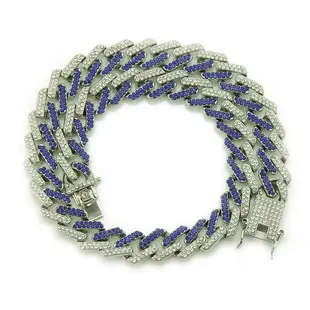 Gold Diamond Chain Necklace for Men European American Hip Hop Style — feature 3