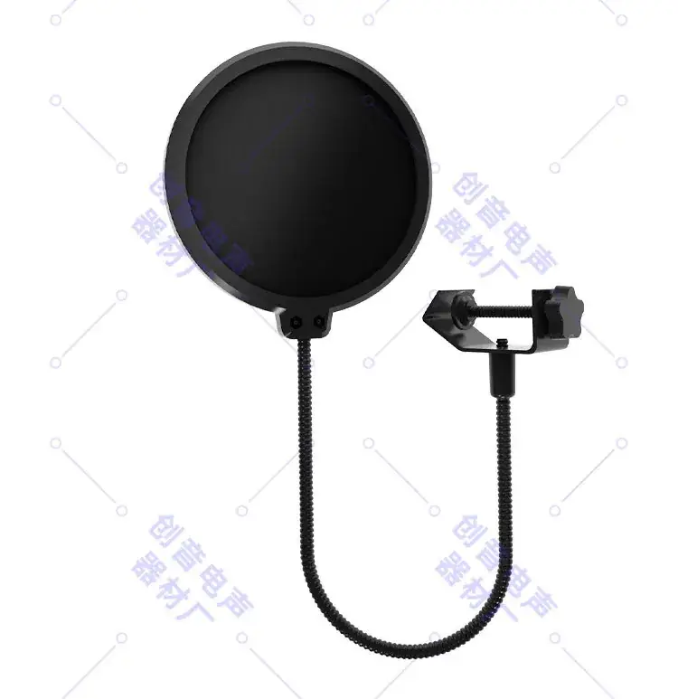 Pop-Up Soundproof Microphone Cover 100mm Windproof Studio Anchor — feature 10