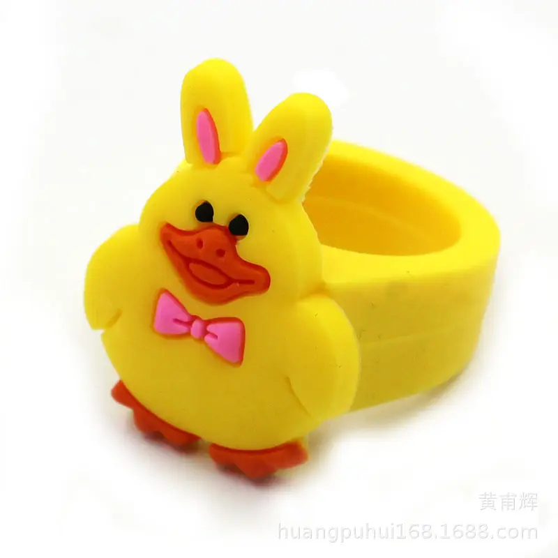 Eggshell Flower Ring Yellow Purple Green - Image 4