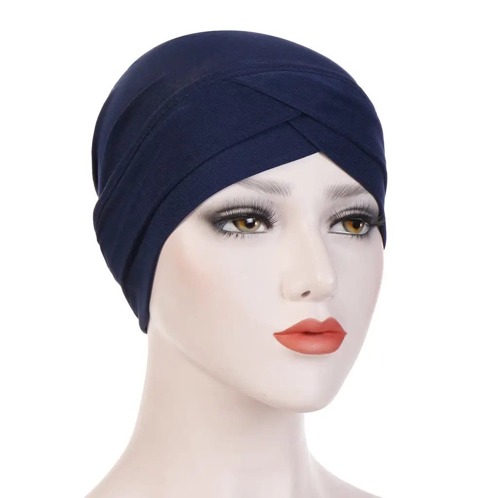 Red Stretchy Muslim Headcap for Women - Image 11