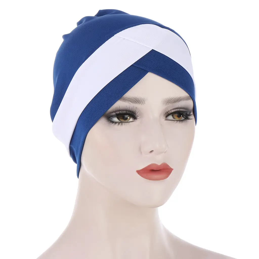 Red Stretchy Muslim Headcap for Women - Image 15