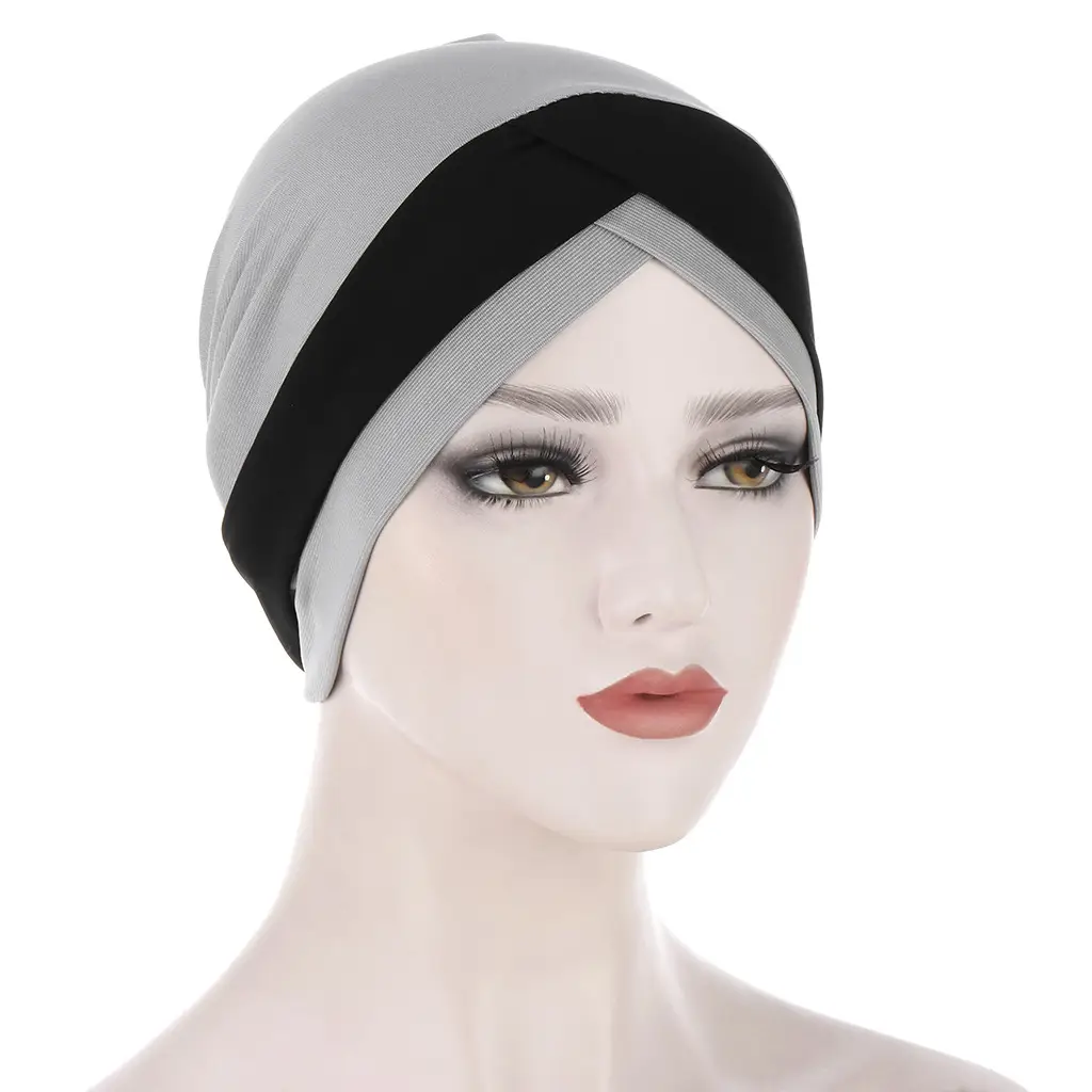 Red Stretchy Muslim Headcap for Women - Image 17