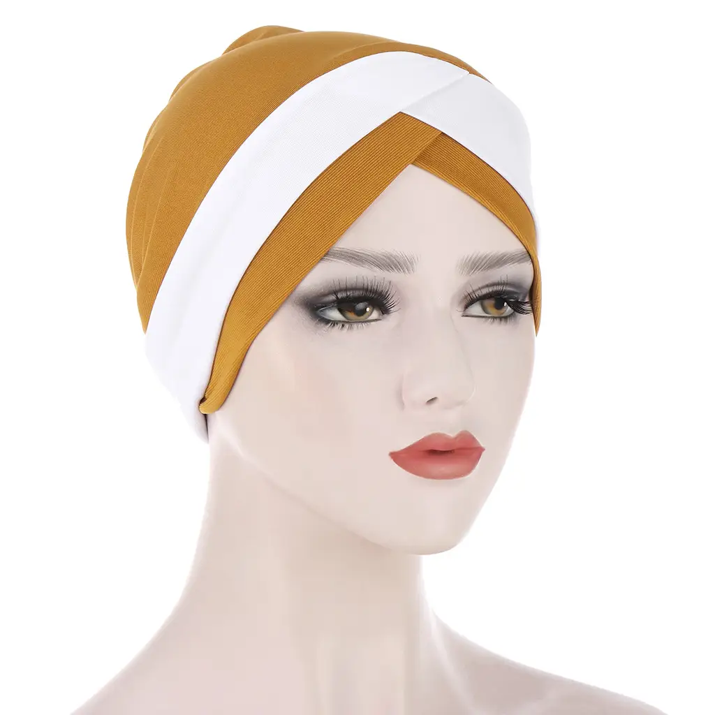 Red Stretchy Muslim Headcap for Women - Image 19